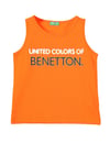 United Colors of Benetton Erkek Çocuk Turuncu Atlet BNT-B21357