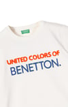 United Colors of Benetton Erkek Çocuk Lacivert T-shirt BNT-B21361