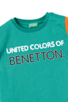 United Colors of Benetton Erkek Çocuk Yeşil T-shirt BNT-B21353