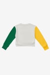 United Colors of Benetton Kız Çocuk Beyaz Sweatshirt