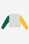 United Colors of Benetton Kız Çocuk Beyaz Sweatshirt