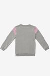 United Colors of Benetton Kız Çocuk Gri Sweatshirt