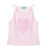 United Colors of Benetton Kız Çocuk Pembe Atlet BNT-G21220