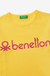 United Colors of Benetton Kız Çocuk Sarı Crop Top