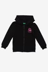 United Colors of Benetton Kız Çocuk Siyah Sweatshirt 
