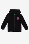 United Colors of Benetton Kız Çocuk Siyah Sweatshirt 