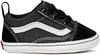 Vans In Old Skool Crib Bebek Günlük Ayakkabı VN0A3U8K6BT1 Siyah