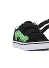Vans Old Skool V Cırtlı Siyah Erkek Çocuk Spor Ayakkabı