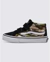 Vans UY SK8-Mid Reissue V Siyah Yeşil Erkek Çocuk Spor Ayakkabı
