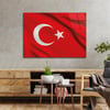 Yatay Vatan Temalı Cam Tablo66