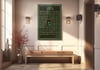 Al-Asma-ul-Husna The Names of Allah - Glass Wall Art with the 99 Names of Allah