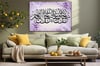Religious-Themed Glass Wall Art