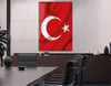 TÜRK BAYRAĞI GÖRSELLİ CAM TABLO