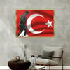 Alüminyum Çerçeveli Vatan Temalı Cam Tablo 027