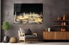 Ka’bah  on Glass Print Caaba Glass Wall Art Kaaba Tempered Glass Wall Art