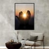 Alüminyum Çerçeveli Dini Temalı Cam Tablo 050