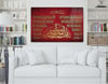 Ayat Al Kursi and Declaration of Faith Tempered Glass Wall Art