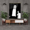 MUSTAFA KEMAL ATATÜRK GÖRSELLİ CAM TABLO
