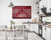 Ayat Al Kursi and Declaration of Faith Tempered Glass Wall Art