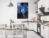 Wolf Tempered Glass Wall Art