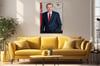 Cumhurbaşkanı Recep Tayyip Erdoğan GÖRSELLİ  CAM TABLO