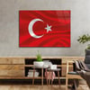 Yatay Vatan Temalı Cam Tablo68