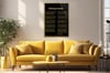 Turkish National Anthem Tempered Glass Wall Art 
