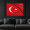 Yatay Vatan Temalı Cam Tablo66