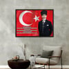 Alüminyum Çerçeveli Vatan Temalı Cam Tablo 046