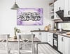 Religious-Themed Glass Wall Art