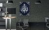 Tempered Glass Wall Art with Allah (SWT) Inscription