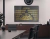 Ayat Al Kursi and Declaration of Faith Tempered Glass Wall Art