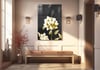 Thema Natur auf bedrucktem Glas