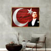 Alüminyum Çerçeveli Vatan Temalı Cam Tablo 015