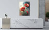 Dikey Sanat Temalı Cam Tablo 320