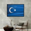 Alüminyum Çerçeveli Vatan Temalı Cam Tablo 066
