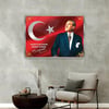Alüminyum Çerçeveli Vatan Temalı Cam Tablo 084