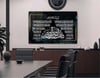 Ayat Al Kursi and Declaration of Faith Tempered Glass Wall Art