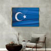 Alüminyum Çerçeveli Vatan Temalı Cam Tablo 066