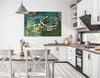 Religious-Themed Glass Wall Art