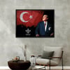 Alüminyum Çerçeveli Vatan Temalı Cam Tablo 055