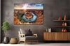 Tempered Glasss Wall Arts Natured-Themed