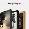 Alüminyum Çerçeveli Doğa Temalı Cam Tablo 012