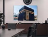 Ka’bah  on Glass Print Caaba Glass Wall Art Kaaba Tempered Glass Wall Art
