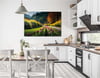 Thema Natur auf bedrucktem Glas 282