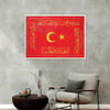 Alüminyum Çerçeveli Vatan Temalı Cam Tablo 065