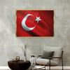 Alüminyum Çerçeveli Vatan Temalı Cam Tablo 091
