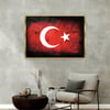 Alüminyum Çerçeveli Vatan Temalı Cam Tablo 073