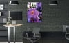 Thema Natur auf bedrucktem Glas