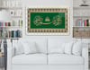 Bismillah Sharif- In the name of Allah, the Most Gracious, the Most Merciful- Tempered Glasss Wall Arts